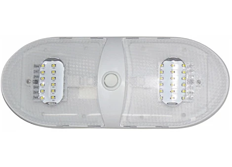 Valterra Products LLC Slim line double led dome light - warm white Main Image