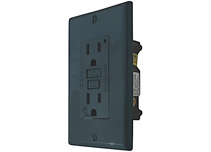 Valterra Products LLC GFI RECEPTACLE - BLACK