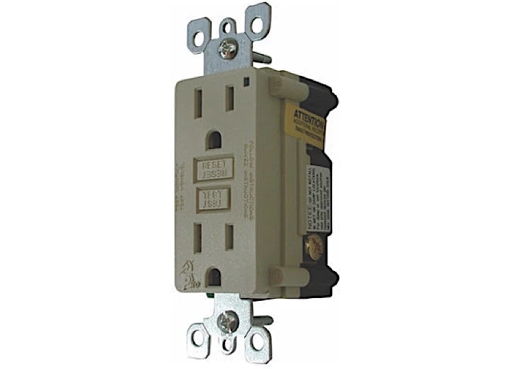 Valterra Products LLC GFI RECEPTACLE - IVORY