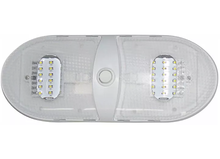 Valterra Products LLC Slim line double led dome light - warm white