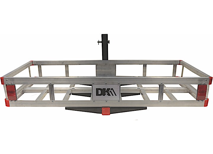 HITCH MOUNTED ALUMINUM CARGO CARRIER