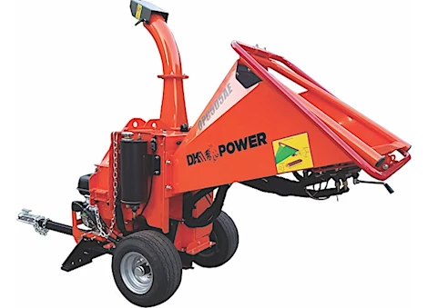 Dk2 5in elec start dot chipper auto feed system w/hyd roller speeds up to 600rpm, 14hp engine