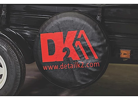 DK2 UTL TLR SPARE TIRE KIT W/5.3IN X 12IN DOT TIRE , WEATHER RESISTANT COVER & MOUNT