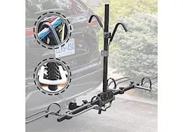 DK2 Hitch mounted bike carrier for up to 2 bicycles (with 1-1/4in adapter)