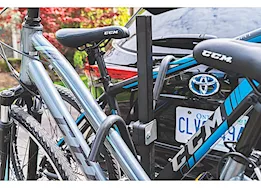 DK2 Hitch mounted bike carrier for up to 2 bicycles (with 1-1/4in adapter)