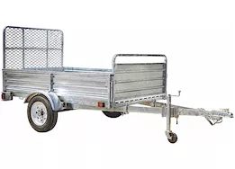 DK2 5ftx7ft multi purpose utility trailer  kit w/drive up gate-galv-load cap 1,639 (box 1 of 2)