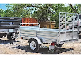 DK2 5ftx7ft multi purpose utility trailer  kit w/drive up gate-galv-load cap 1,639 (box 1 of 2)