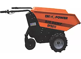 DK2 Power All-Terrain Big Dump Electric Dump Cart – 1100 lb. Capacity