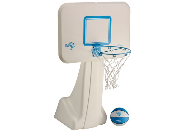 POOLSSPORT STAINLESS BASKETBALL UNIT