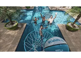 Dunn-Rite Products Inc 9in dia regulation size b-ball for splash & shoot, deck shoot,  splash & slam pool basketball units