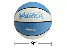 Dunn-Rite Products Inc 9in dia regulation size basketball for clearhoop unit