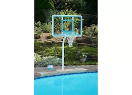 Dunn-Rite Products Inc Deck shoot clear in-ground basketball unit