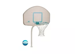 Dunn-Rite Products Inc Deck shoot stainless in-ground basketball unit