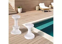 Dunn-Rite Products Inc Pool stool pre-weighted submersible pool seat for pool and deck use, 24in height