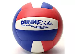 Dunn-Rite Products Inc 8.5in dia red/white/blue volleyball