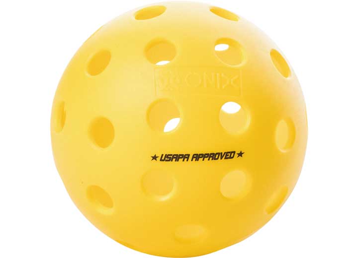 ONIX FUSE G2 OUTDOOR PICKLEBALLS (100-PACK) - YELLOW