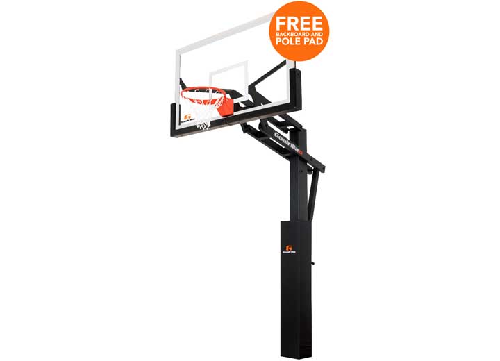 GOALRILLA DC72EI 72” IN-GROUND BASKETBALL HOOP WITH DIRECT CONNECT TECHNOLOGY