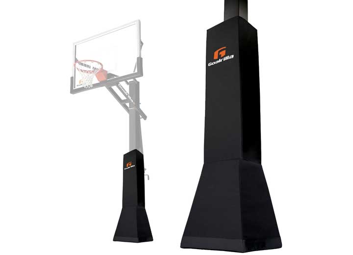 GOALRILLA DELUXE POLE PAD WITH FLARED BASEPLATE COVER FOR GOALRILLA BASKETBALL HOOPS – 68” TALL