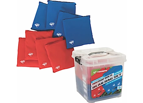 Triumph Classic Red & Blue Cornhole Bags - 8-Pack