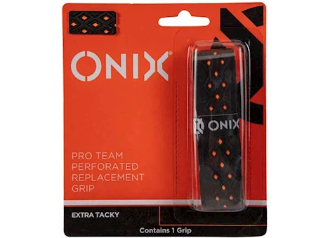 ONIX Pro Team Perforated Replacement Grip for Pickleball Paddle - Black