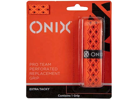 ONIX Pro Team Perforated Replacement Grip for Pickleball Paddle - Orange