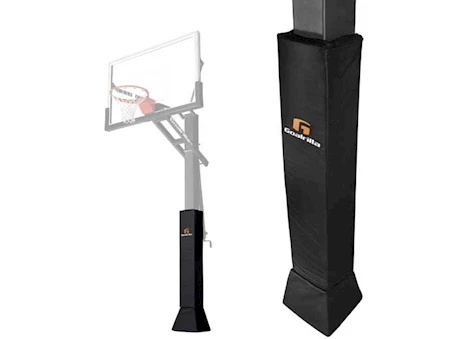 GOALRILLA POLE PAD WITH FLARED BASEPLATE COVER FOR GOALRILLA BASKETBALL HOOPS – 62” TALL