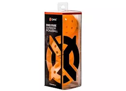 ONIX Fuse Outdoor Pickleballs (3-Pack) - Orange