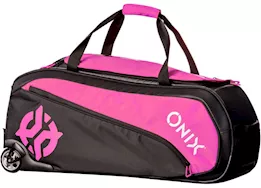 ONIX Pro Team Wheeled Duffle Bag - Pink/Black