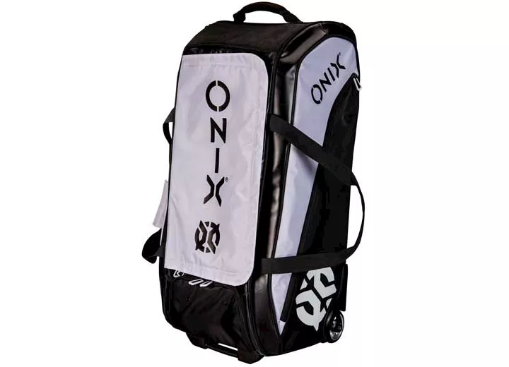 ONIX Pro Team Wheeled Duffle Bag - White/Black