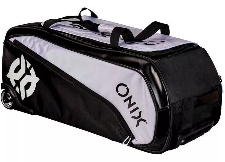 ONIX Pro Team Wheeled Duffle Bag - White/Black