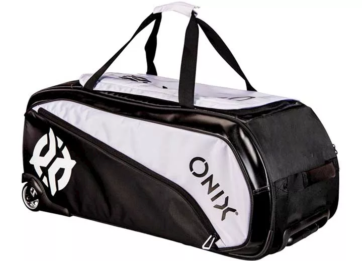 ONIX Pro Team Wheeled Duffle Bag - White/Black