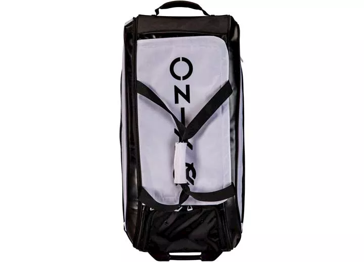 ONIX Pro Team Wheeled Duffle Bag - White/Black