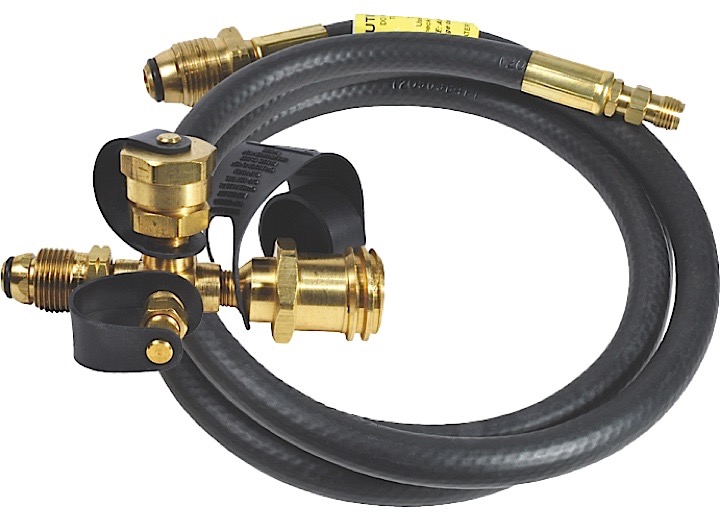 ENERCO STAY A WHILE RV HOSE AND ADAPTER KIT CLAMSHELL