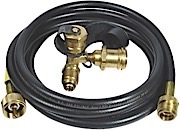 Enerco stay flow plus rv hose and adapter kit clamshell