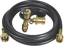 Enerco stay flow plus rv hose and adapter kit clamshell