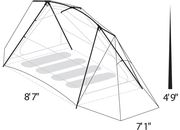 Eureka! Timberline SQ 4XT 4-Person Tent