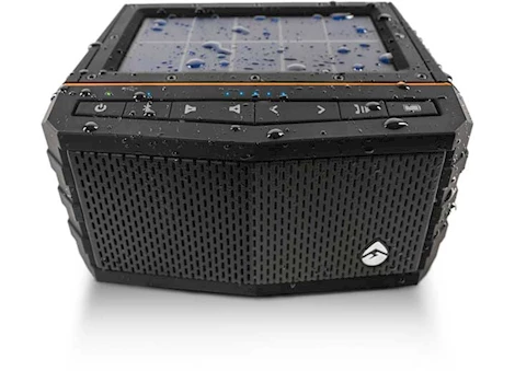 ECOXGEAR SolJam Solar Waterproof Bluetooth Speaker - Black