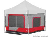 E-Z UP Camping Cube 6.4 for E-Z UP 10’x10’ Eclipse/Enterprise/Pyramid/Vantage Shelters – Punch