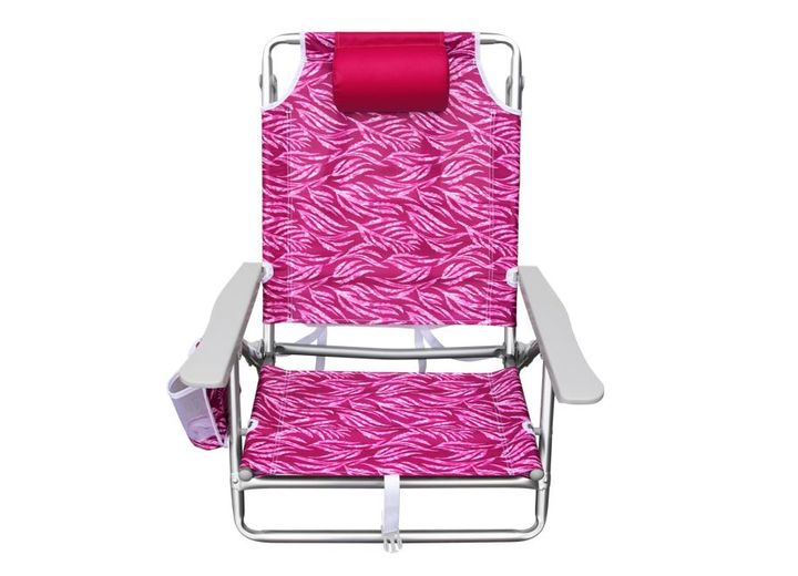 HURLEY BACKPACK BEACH CHAIR, CORAL, PASSION FRUIT