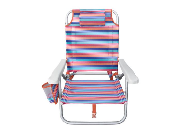 E-Z UP HURLEY DELUXE BACKPACK BEACH CHAIR – DELUXE BOMBAY SHERBET