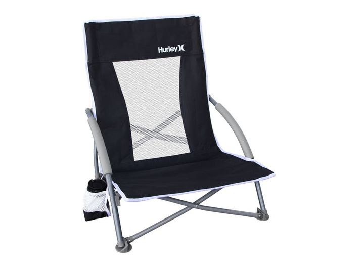 HURLEY LOW SLING CHAIR, HURLEY, SOLID, BLACK
