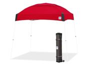 E-Z UP Dome 10' x 10' Shelter - Red Top / White Steel Frame
