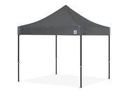 E-Z UP Endeavor 10' x 10' Shelter – Steel Gray Top / Black Aluminum Frame
