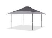E-z up spectator instant shelter canopy, 13ftx13ft w/169 sqft shade, vent roof, gray dual tone