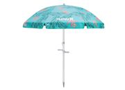 E-Z Up Hurley umbrella, 7ft, state beach aqua