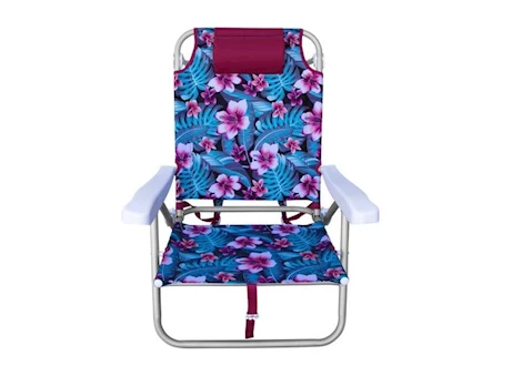 E-Z UP Hurley Backpack Beach Chair – Cabana Black
