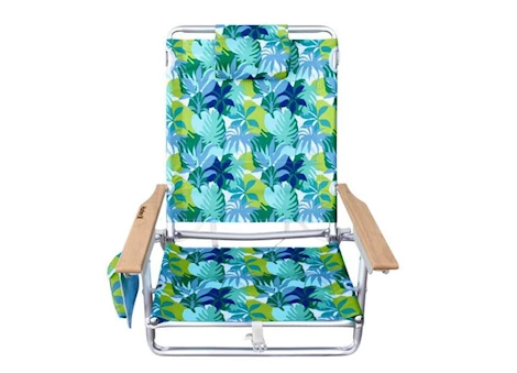 E-Z UP HURLEY DELUXE BACKPACK WOOD ARM BEACH CHAIR – DELUXE SKYLINE