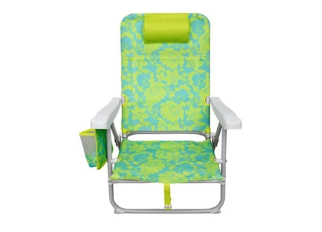 E-Z UP Hurley Standard Backpack Beach Chair – Knockout Acid Green
