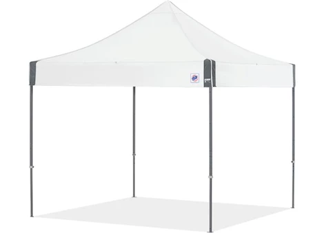 E-Z UP Eclipse 10' x 10' Shelter - White Top / Gray Steel Frame