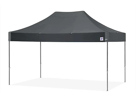 E-Z UP Eclipse 10' x 15' Shelter – Steel Gray Top / Gray Steel Frame